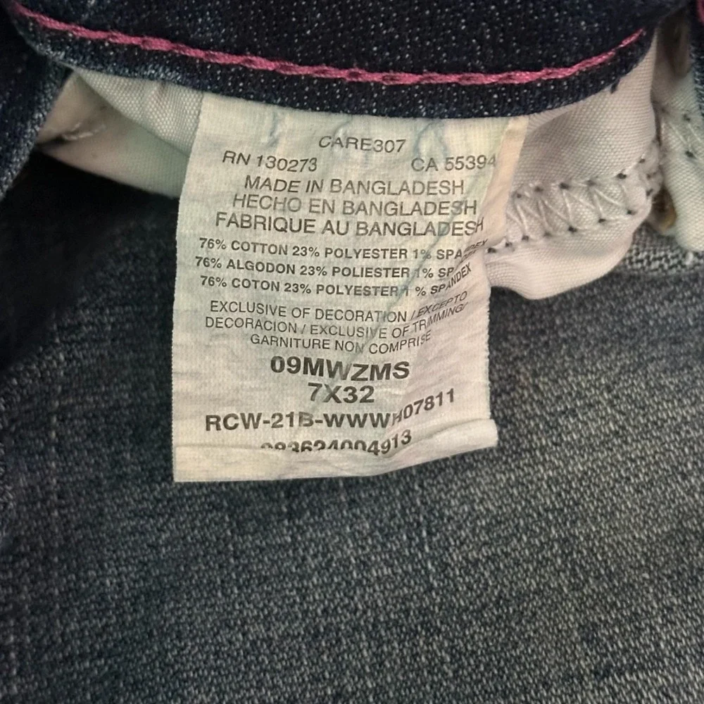 Wrangler jeans Women's 7 X 32 Boot cut retro mid rise 28W western cowboy cut
